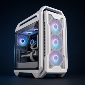 ASUS TUF Gaming GT501 White Edition 白色 Mid Tower Case (CA-AGT501W) * 預裝三個 120mm Aura Sync RGB 燈效風扇及一個 140mm 後方 PWM 風扇