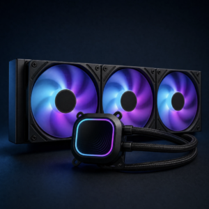 ASUS ROG STRIX LC IV 360 ARGB LCD 360mm Liquid CPU Cooler 黑色 (TH-ASL436L)